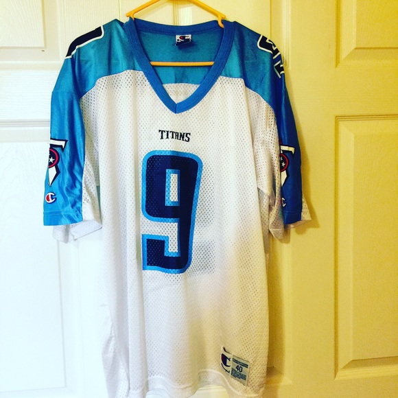 Medium Steve McNair Titan Silk Jersey