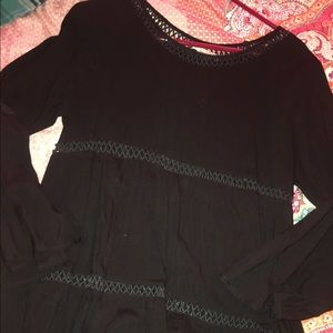 Black dressy top