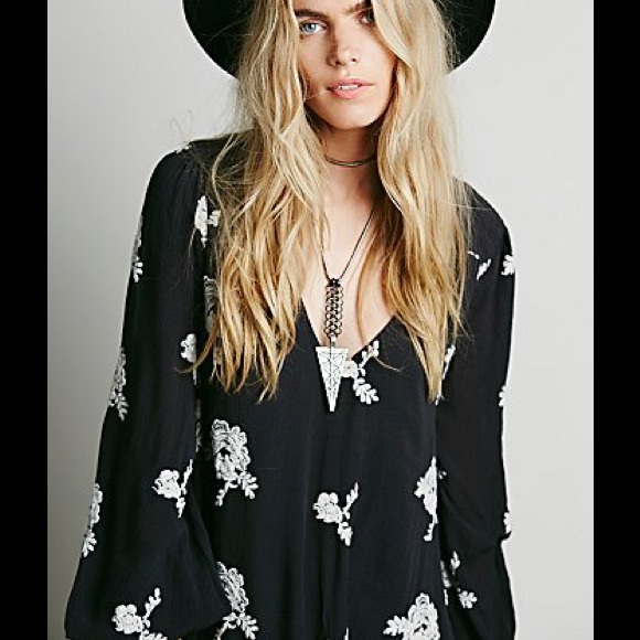Free People Embroidered Austin Emma Dress - Picture 3 of 3