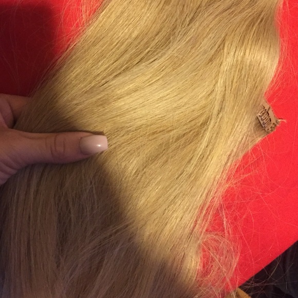 Bellami lily glam hair extensions #18 dirty blonde