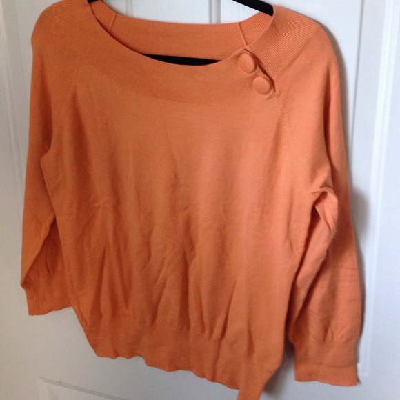 Tangerine light weight sweater