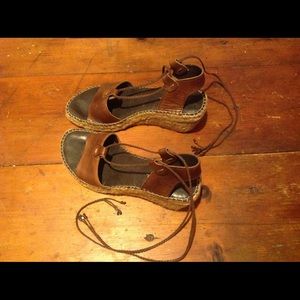 Hot Hot Hot Eric Michael sandals from Spain. Sz 8.