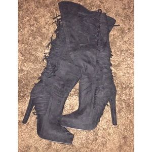 Charlotte Russe over the knee boots