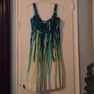 Calvin Klein Water Color Dress Size 2
