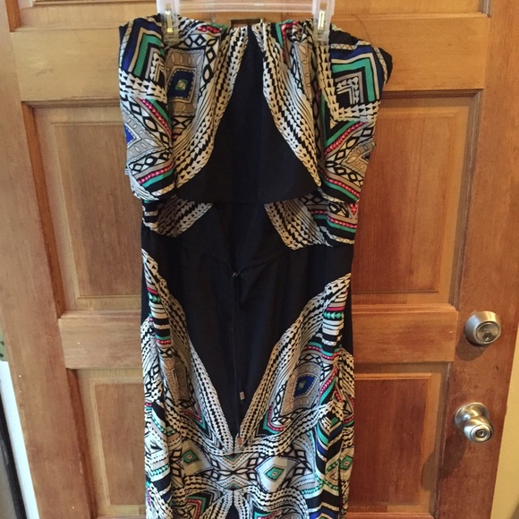 Mossimo strapless ruffle dress