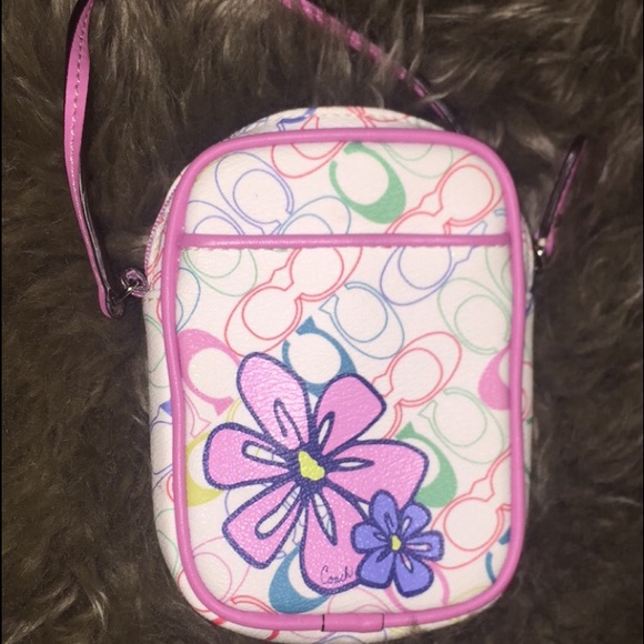 Authentic Coach Phone Case or  Coin change bag - Picture 1 of 2