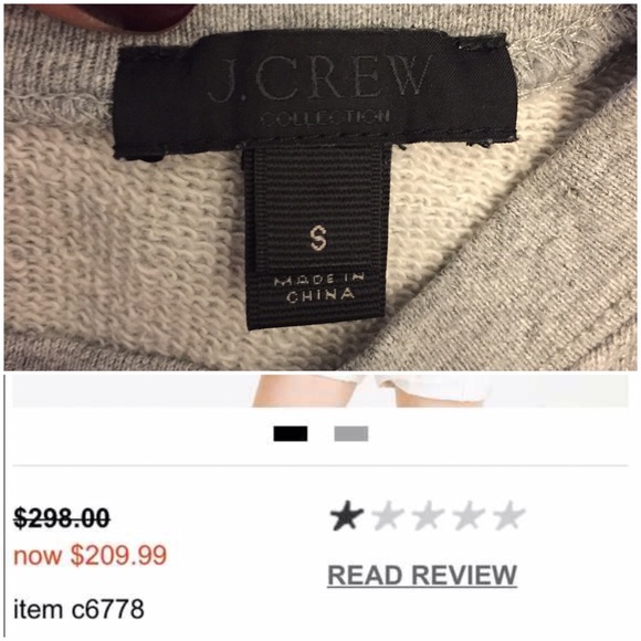 J. Crew Collection Metallic Lace Sweatshirt - Picture 4 of 4