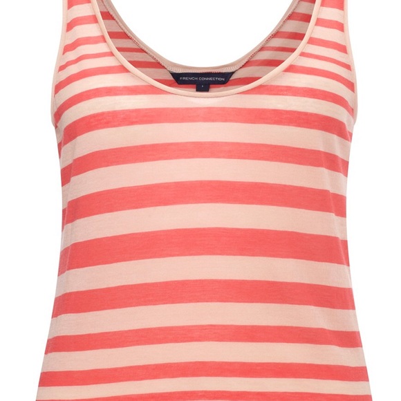 French Connection striped tank top.