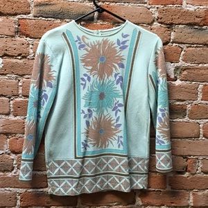 VINTAGE Groovy 1960's long sleeved top