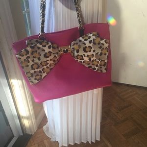 Betsey Johnson handbag.