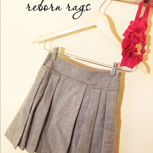 Crew Cuts by J. Crew Girls Gray Wool Skirt!