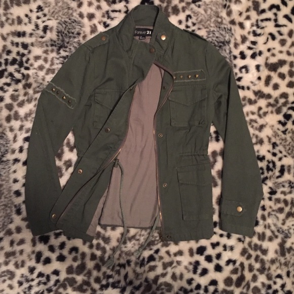 Green Military Jacket