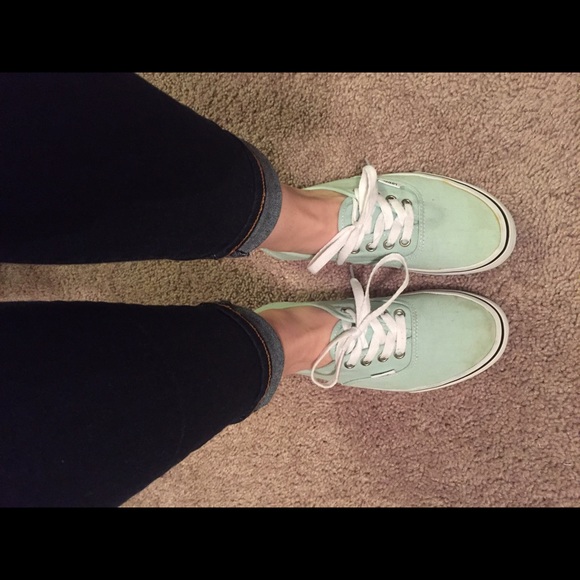 Mint Green Vans