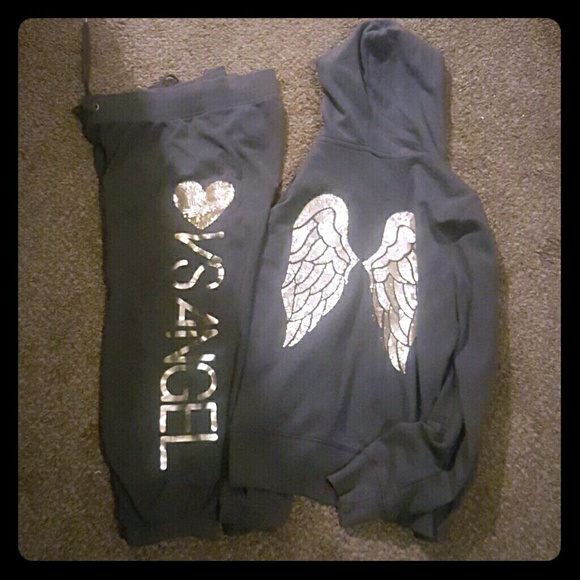 Victorias secret super model essentials sweat suit