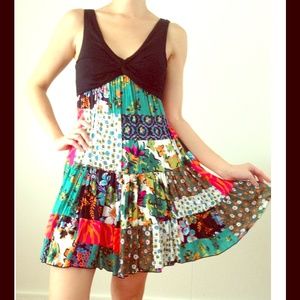 Patchwork Sun Dress