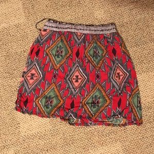 Aztec Pattern Skirt