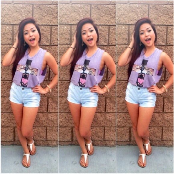 Purple Muscle Tee