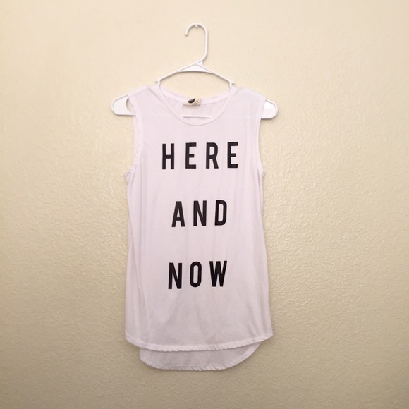White Muscle Tee