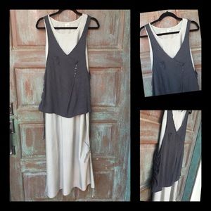 Effortless chic and creative dress. Size L & S