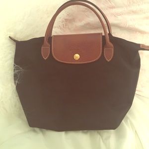 LongChamp Nylon Black Mini