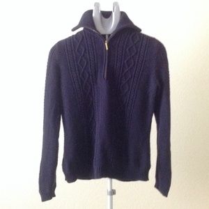 RALPH LAUREN TURTLENECK COTTON SWEATER