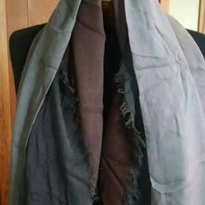 Hand-dyed scarf wrap