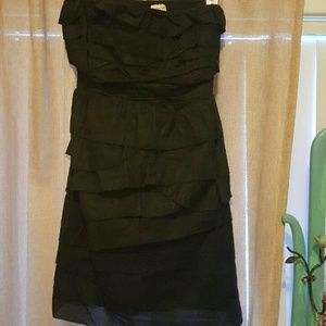 Strapless Ruffle Dress