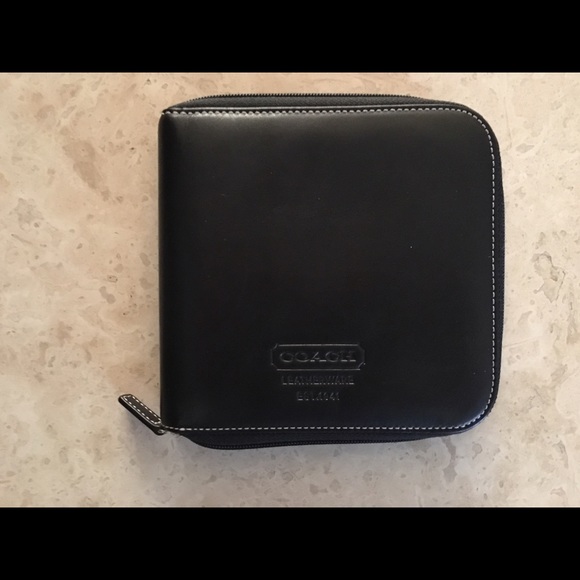 Black Coach CD/DVD holder.