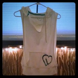 Wide slitted sweater