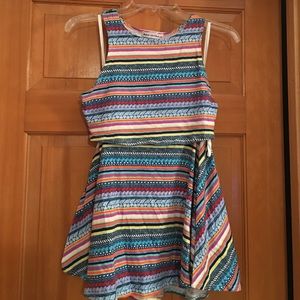 2piece set Crop top and skirt