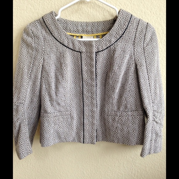 Anthropologie tweed short jacket