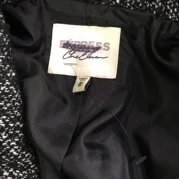 Express NWOT TWEED JACKET - Picture 7 of 16