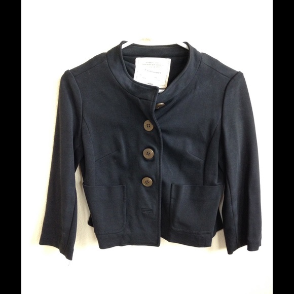 Anthropologie black jacket