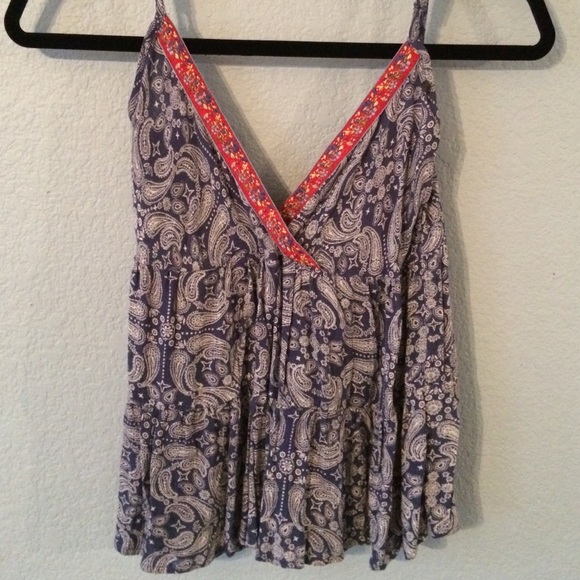 Pattern tank top