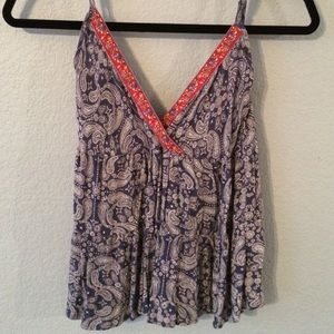 Pattern tank top
