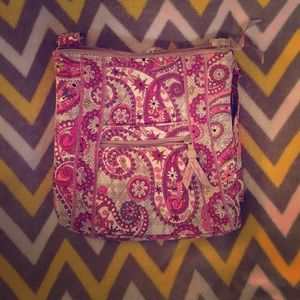 Vera Bradley Paisley Meets Plaid Hispster Bag