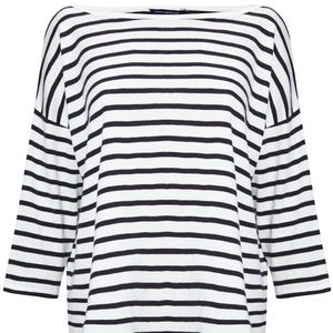 Boat Neck 3/4 length sleeve tunic