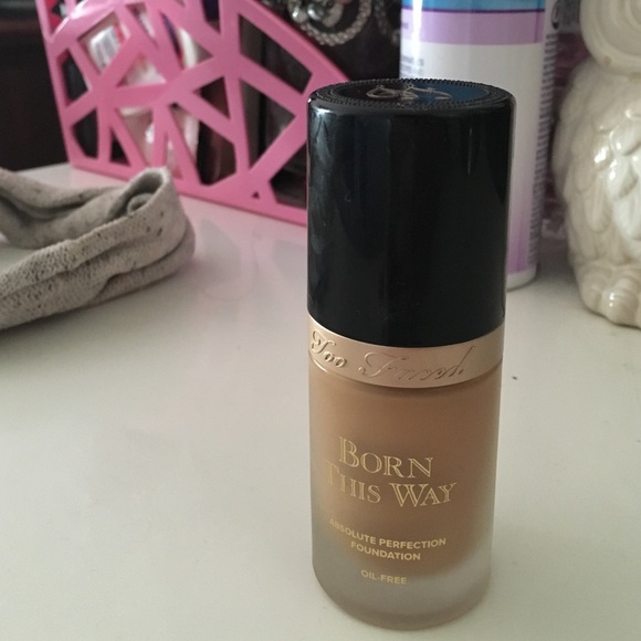 Too faced Born this way foundation warm beige