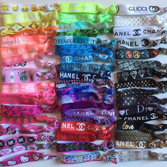 20 choose your own hair ties