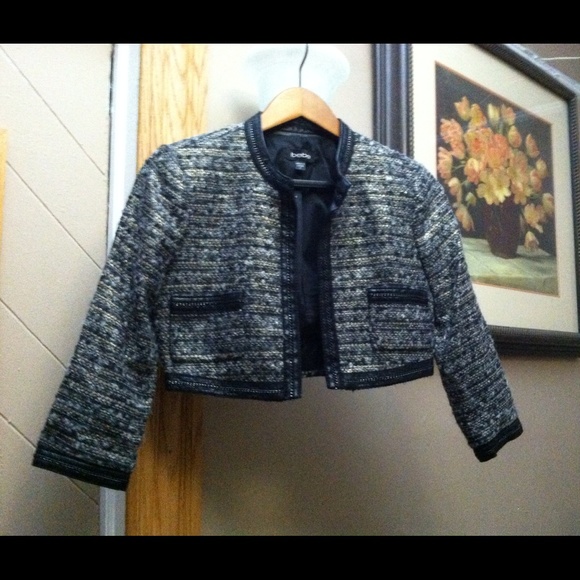 bebe Jackets & Blazers - Bebe tweed crop suits