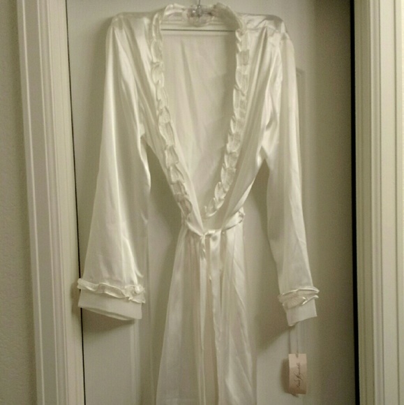 White Bridal Robe