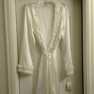 White Bridal Robe