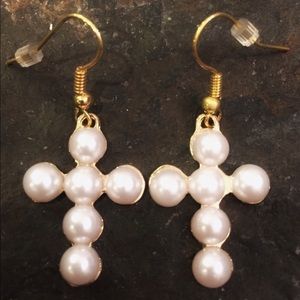 Pearl crosses