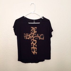 Black Cheetah Shirt