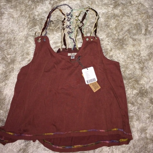 Urban Outfitters Tops - SOLD Ecote UO Terra Cotta Dream catcher tank