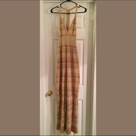 Gold Maxi Dress- New Year's Eve Victoria Secret