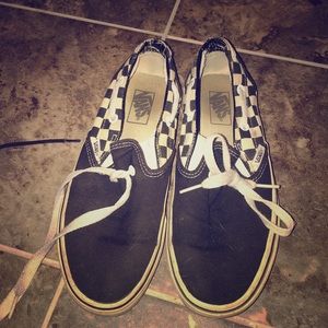 Vans slip ons