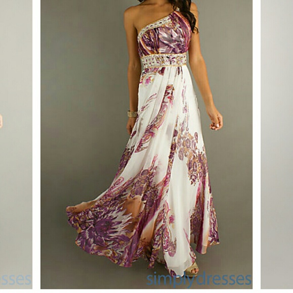 Floral gown