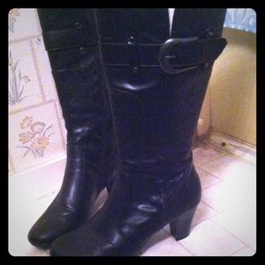 Black dress boots NWOT