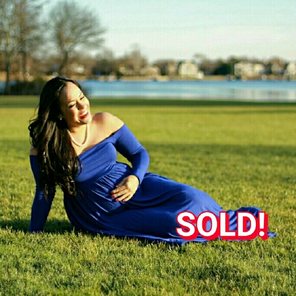 SOLD!!! Maternity Gown, Sew Trendy Acc.